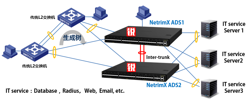 ads交换机典型组网